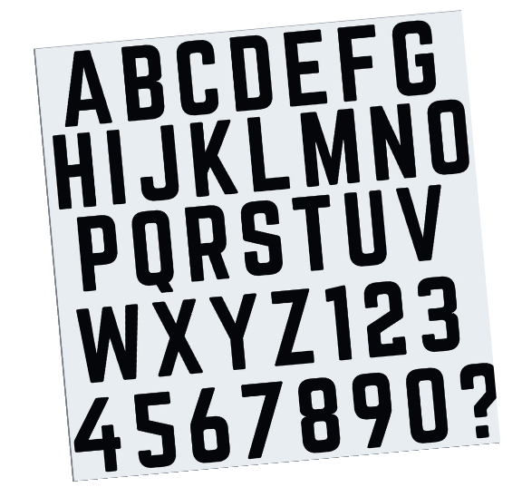 Alphabet Stamps