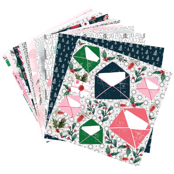 Yuletide Letters Paper Pack