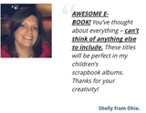 10,000 Instant Scrapbook Page Titles